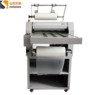  Laminating machine 400mm HZ-400, laminating hot stamping machine, auto roll laminator